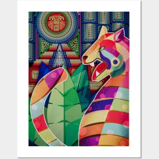 mexican panter Posters and Art